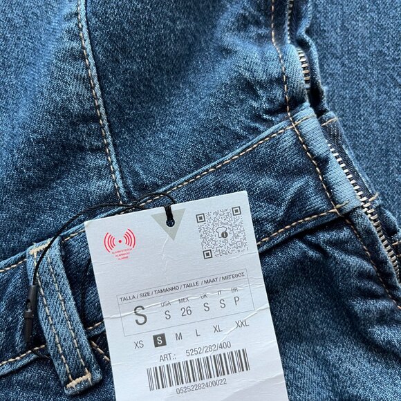 NWT Zara Denim Dress - Picture 2 of 4